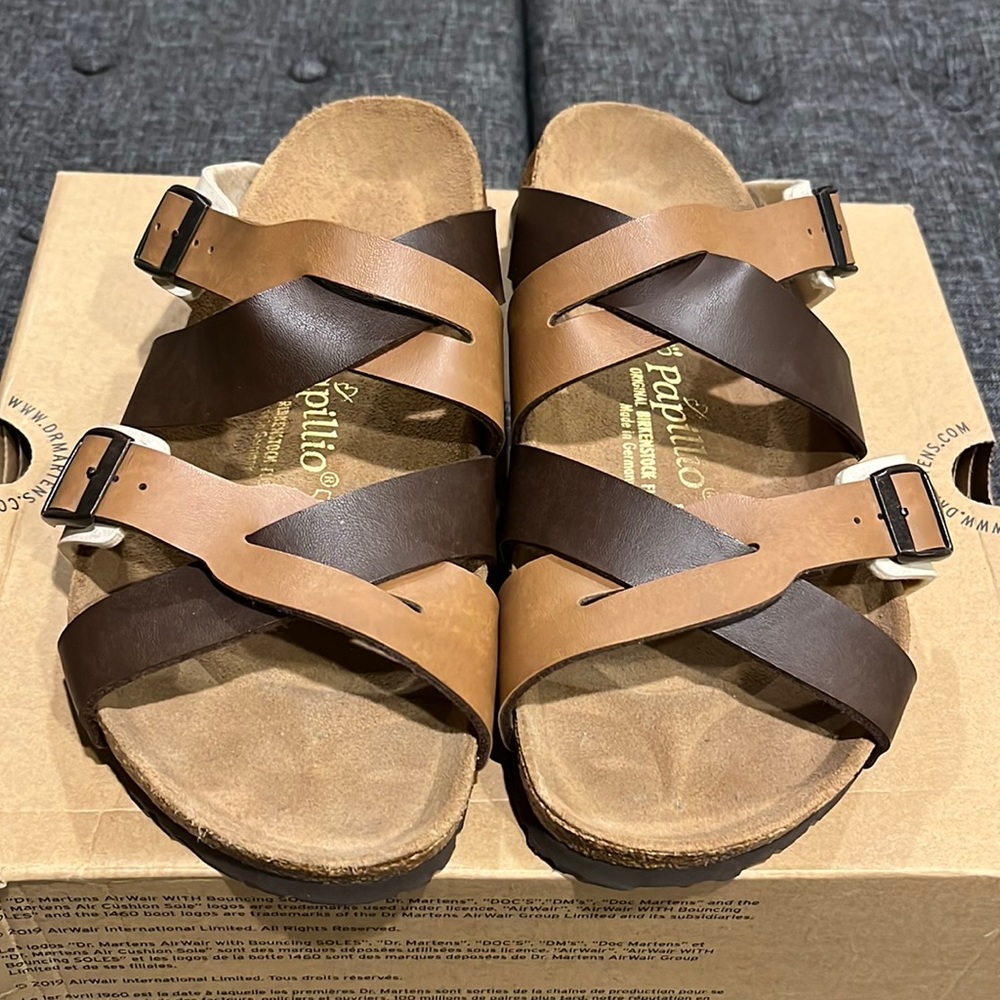 NWOT Mens Papillio Birks Sandals